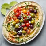 Greek Style Loaded Hummus Recipe