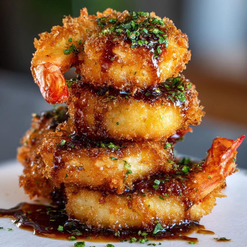 Shrimp Tempura Sushi Stack Recipe - Recipe Image