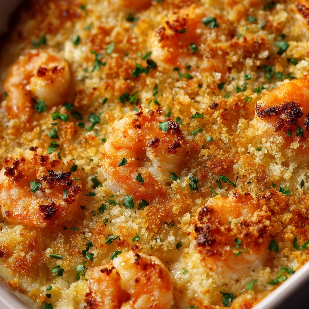 Crab and Shrimp Casserole Recipe - Recipe Image