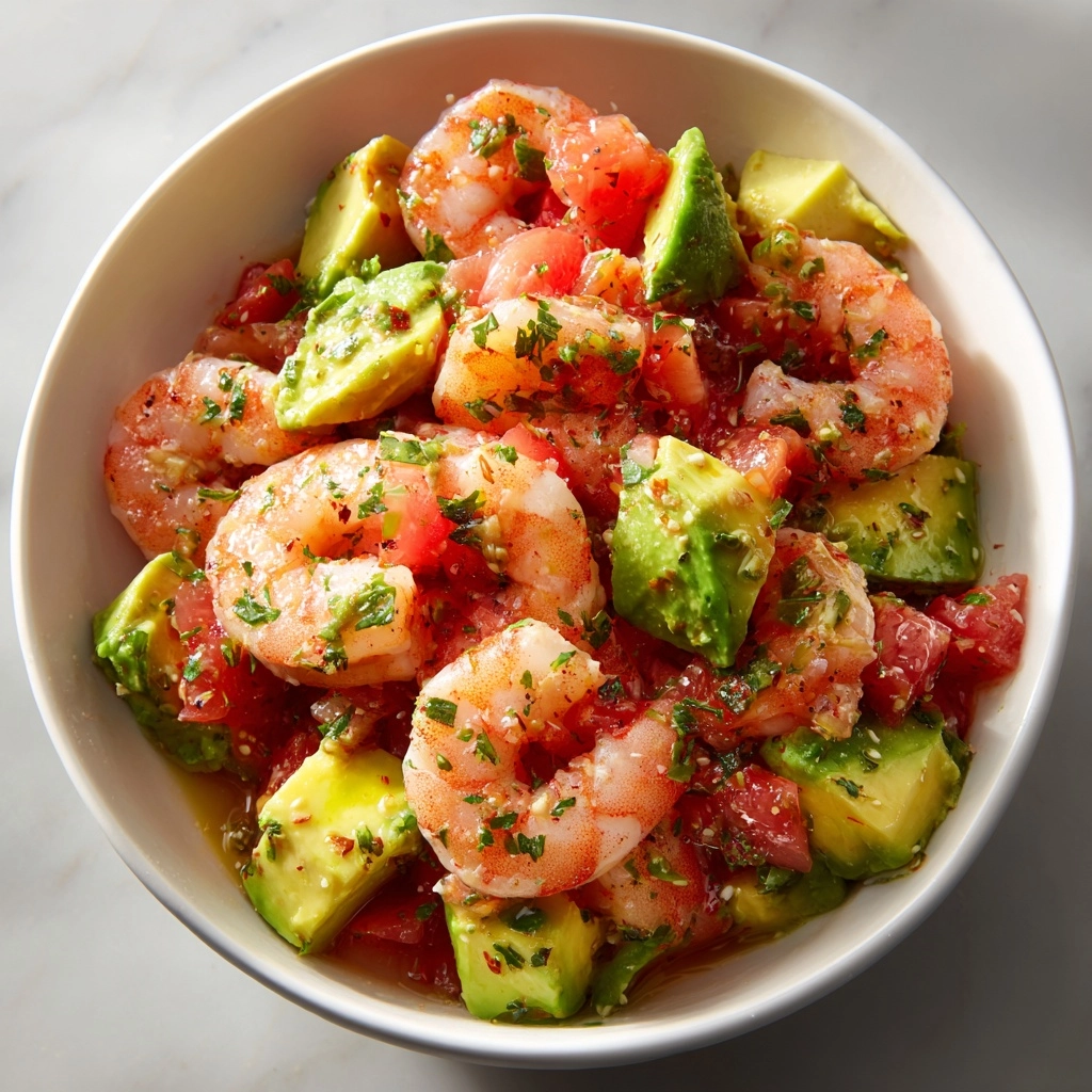 Avocado Salsa Shrimp Salad: Fresh, Zesty & Flavor-Packed! Recipe - Recipe Image