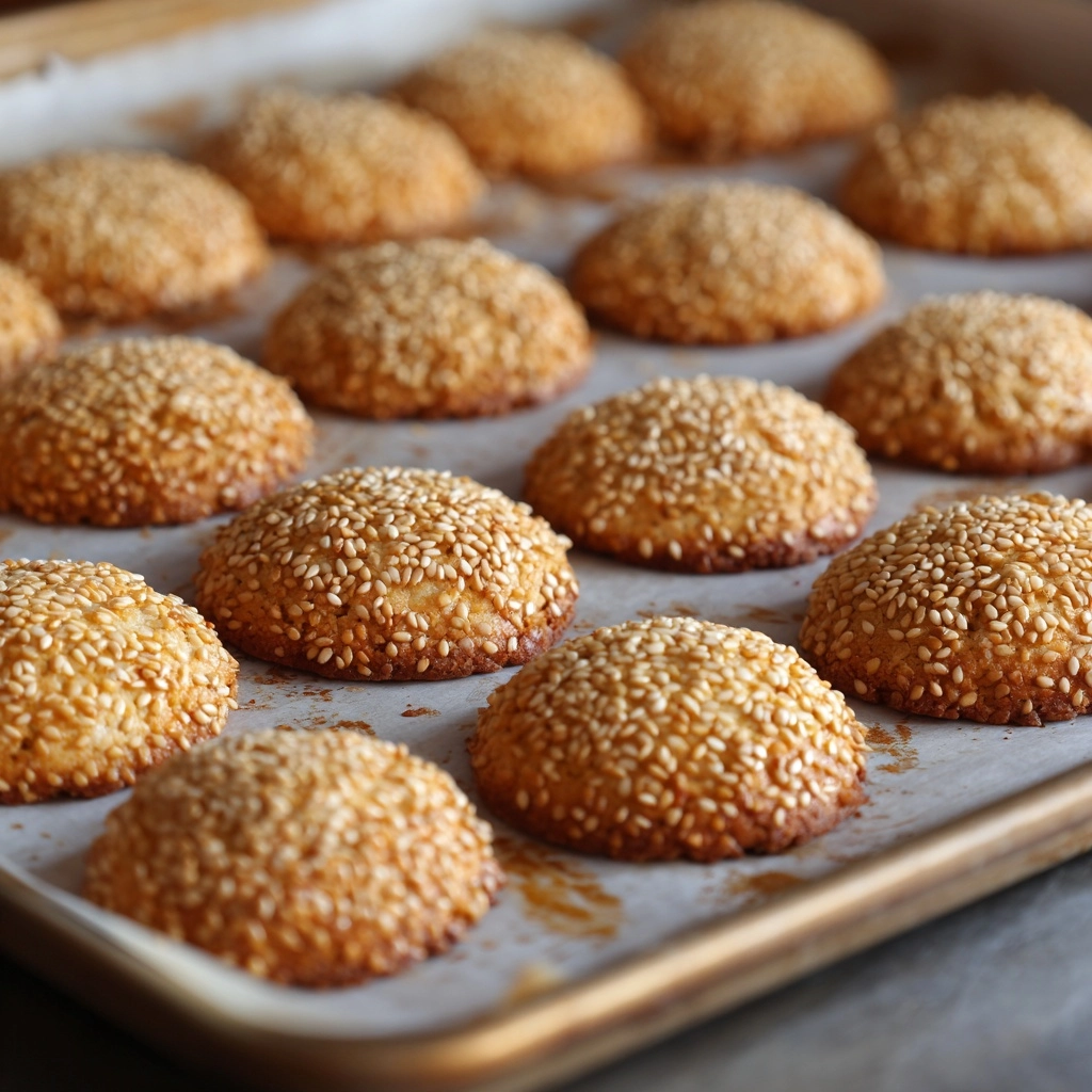 Italian Sesame Cookies Recipe - Recipe Image