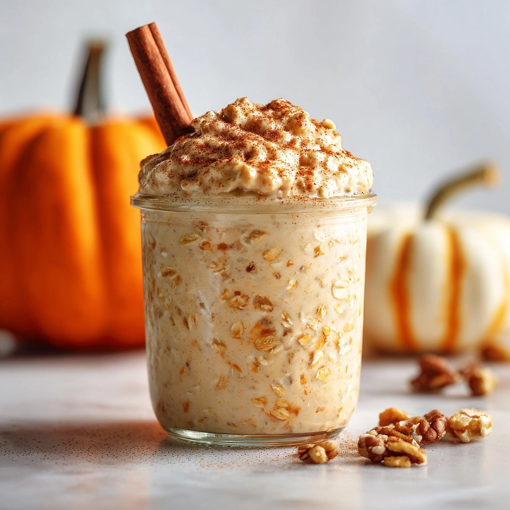 Pumpkin Spice Overnight Oats Recipe - Recipe Image