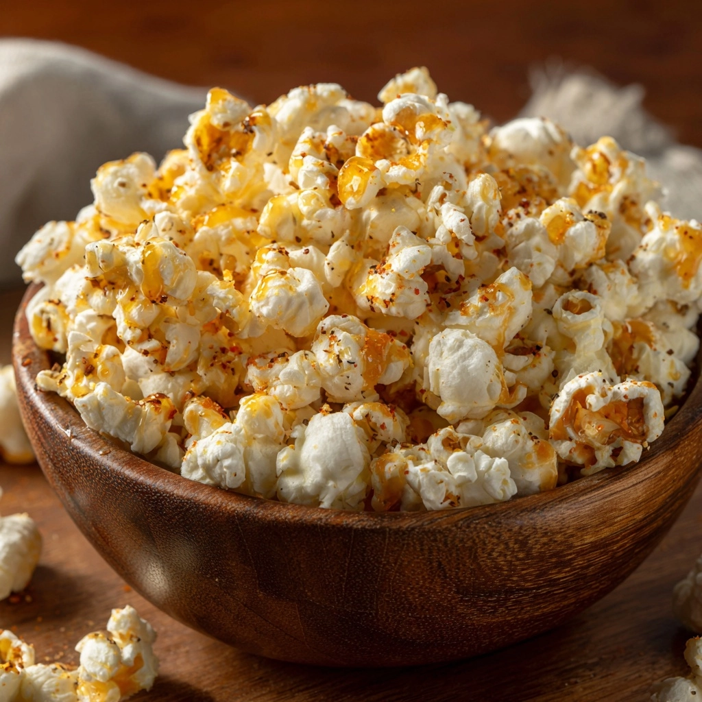 Honey Cinnamon Butter Popcorn Recipe - Recipe Image