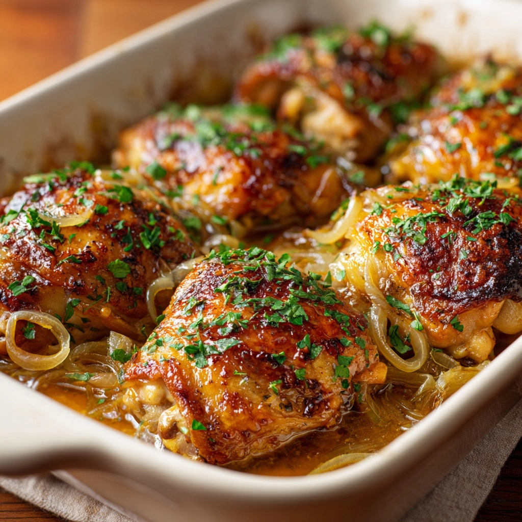 Lemon Shallot Chicken Recipe - Recipe Image