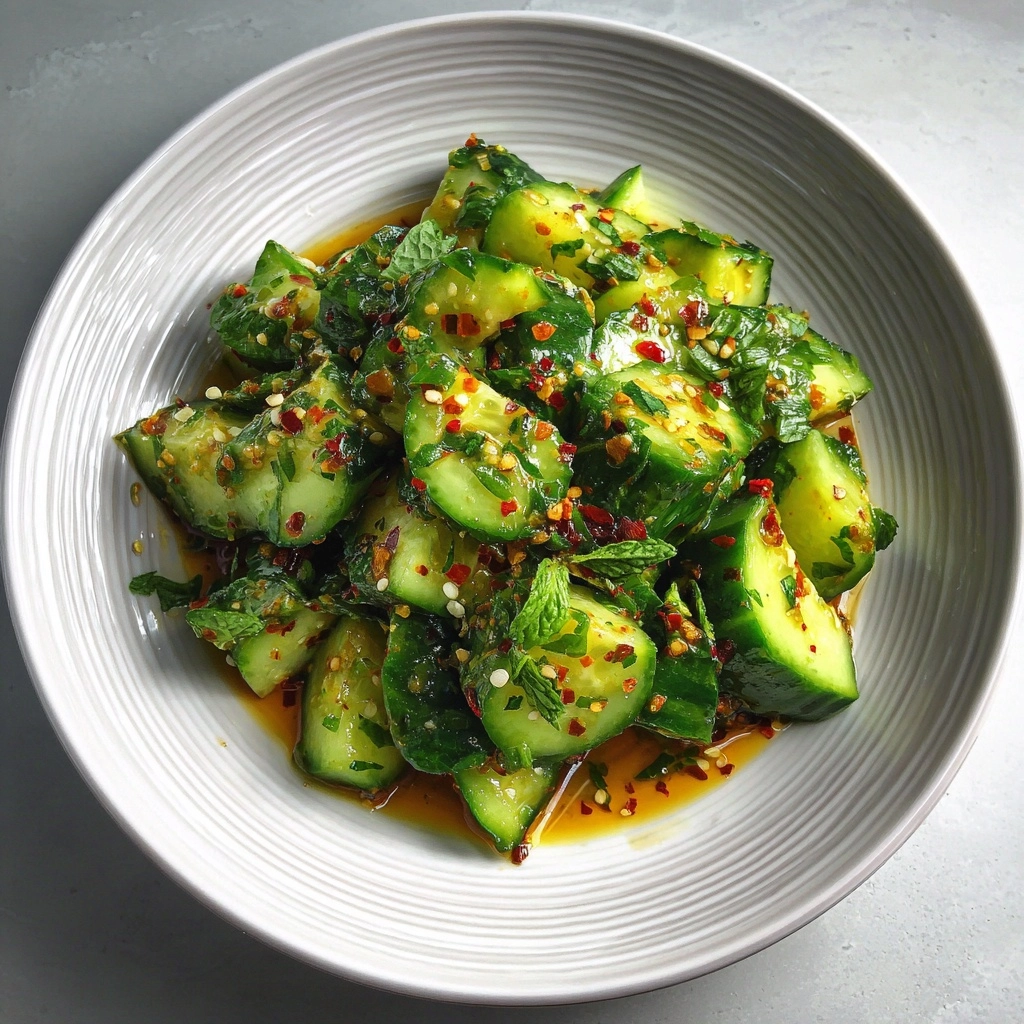 Easy Cucumber Avocado Salad That Everyone Will Love! Recipe - Recipe Image