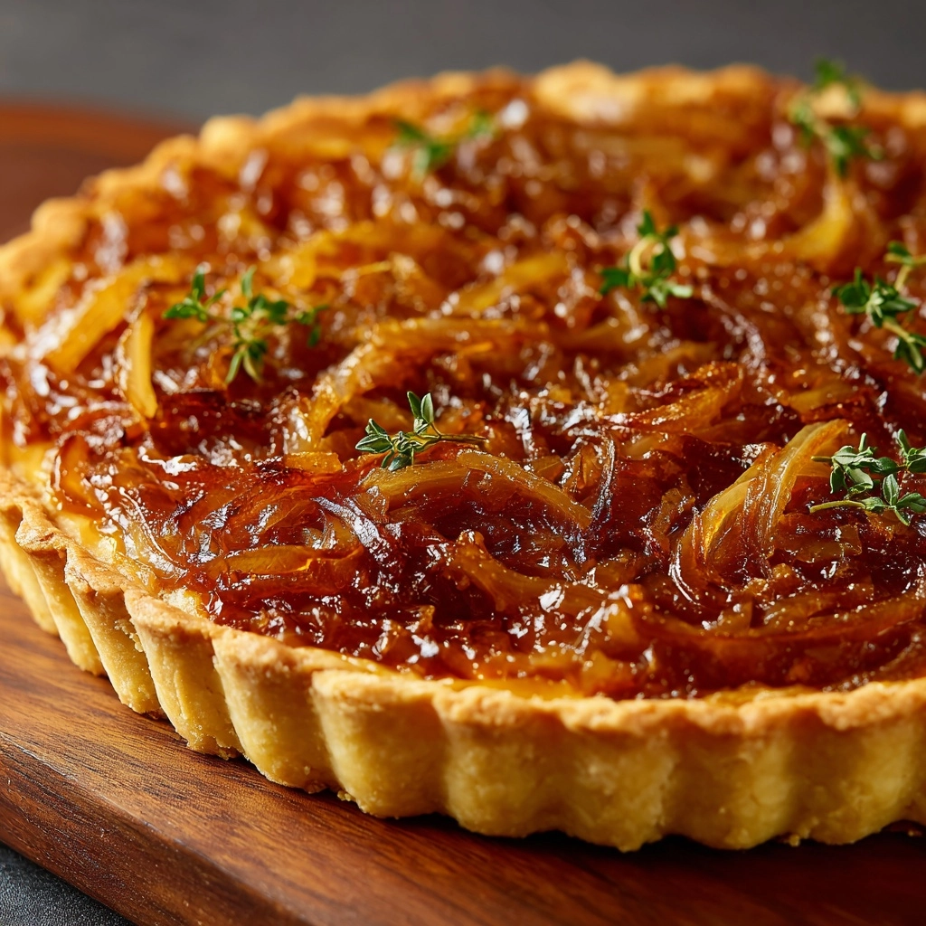 Caramelized Onion Tart Recipe - Recipe Image
