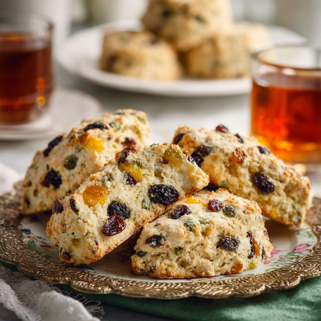 Irish Soda Bread Scones Recipe - Recipe Image