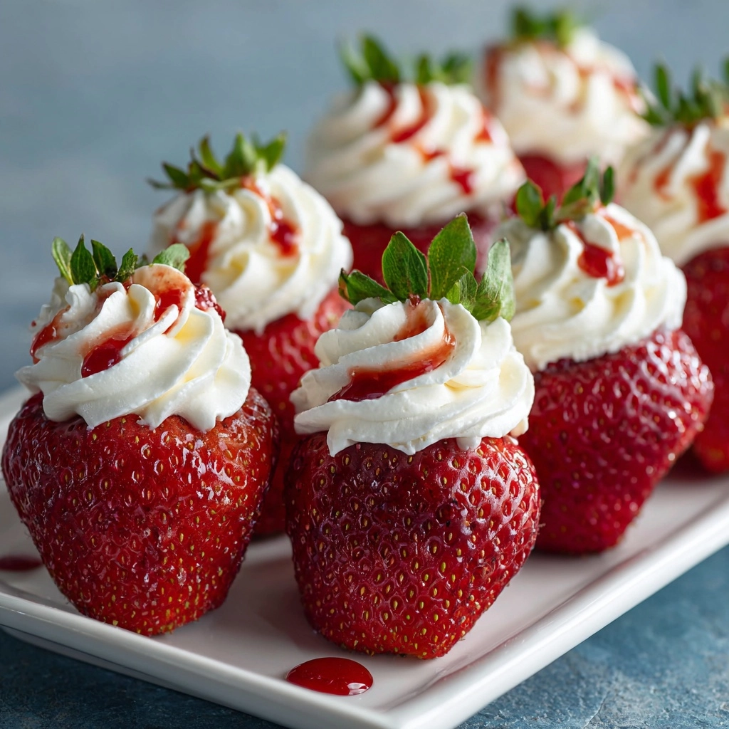 Deviled Strawberries Recipe - Recipe Image