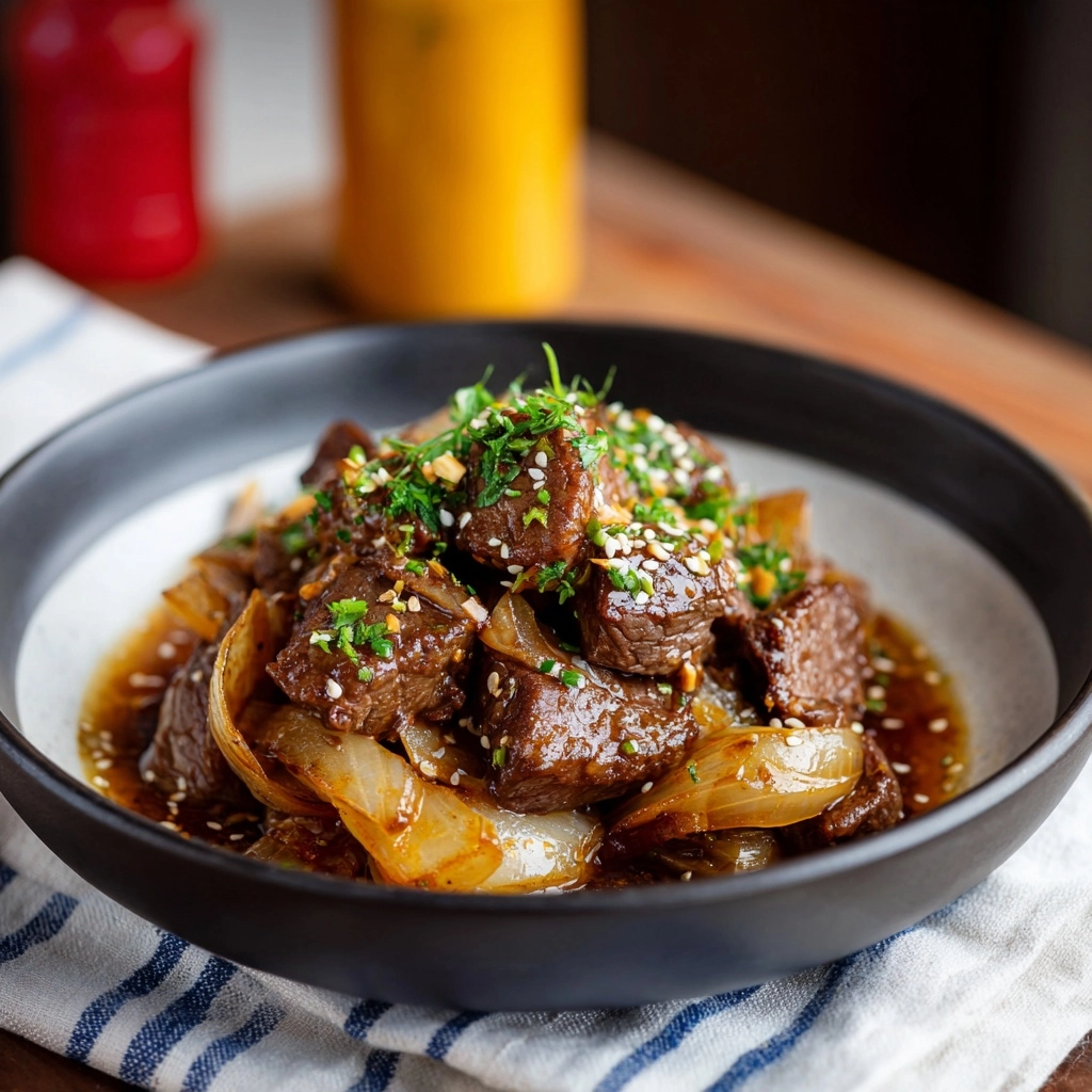 French Onion and Beef Dinner Recipe - Recipe Image