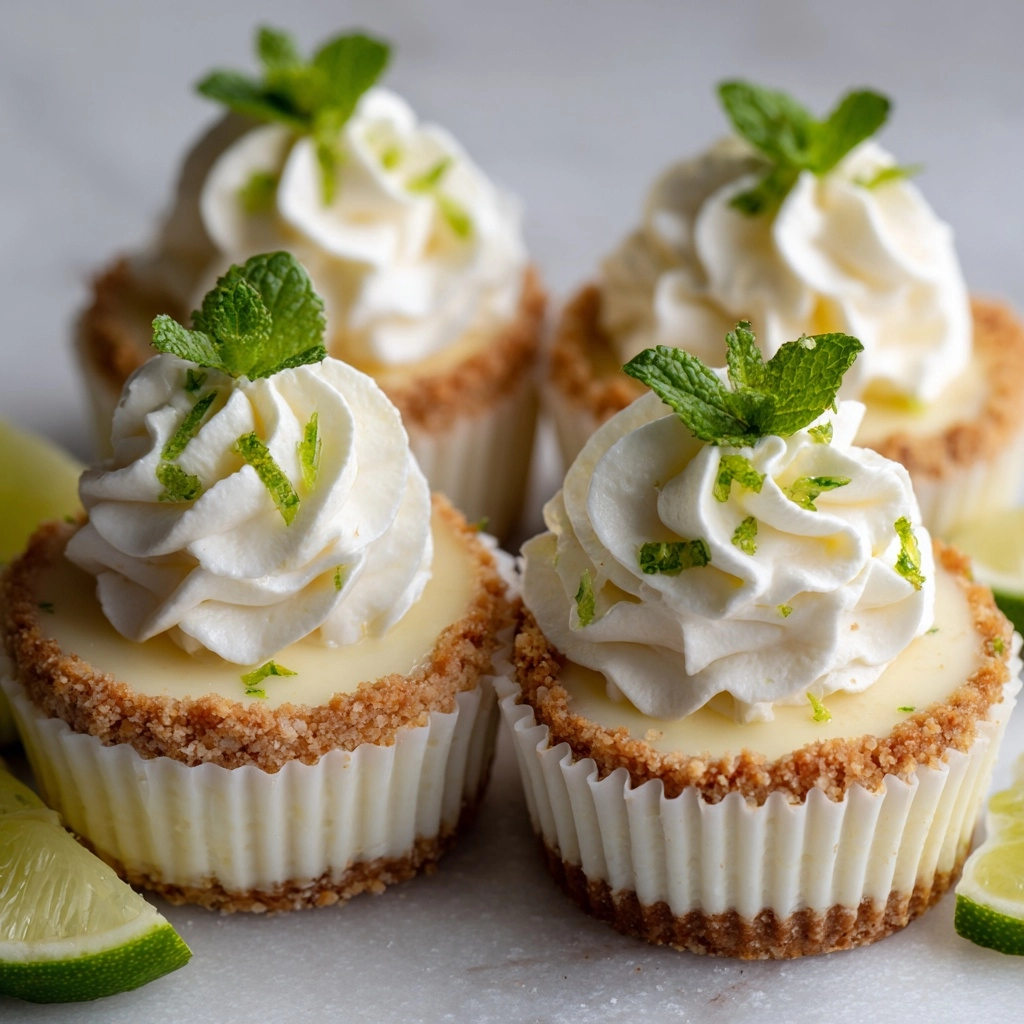 No-Bake Mini Key Lime Pies Recipe - Recipe Image