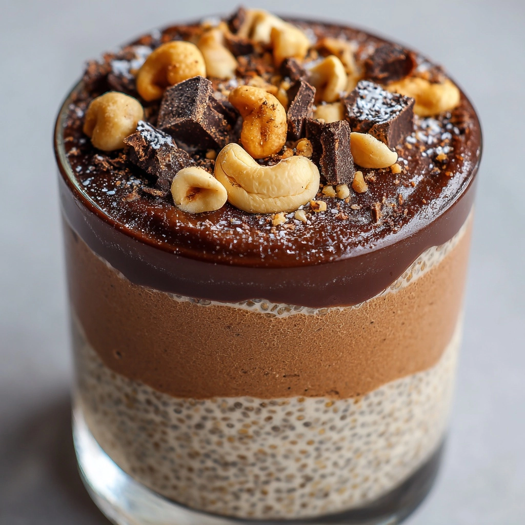 Creamy Peanut Butter Cup Chia Pudding Recipe - Recipe Image