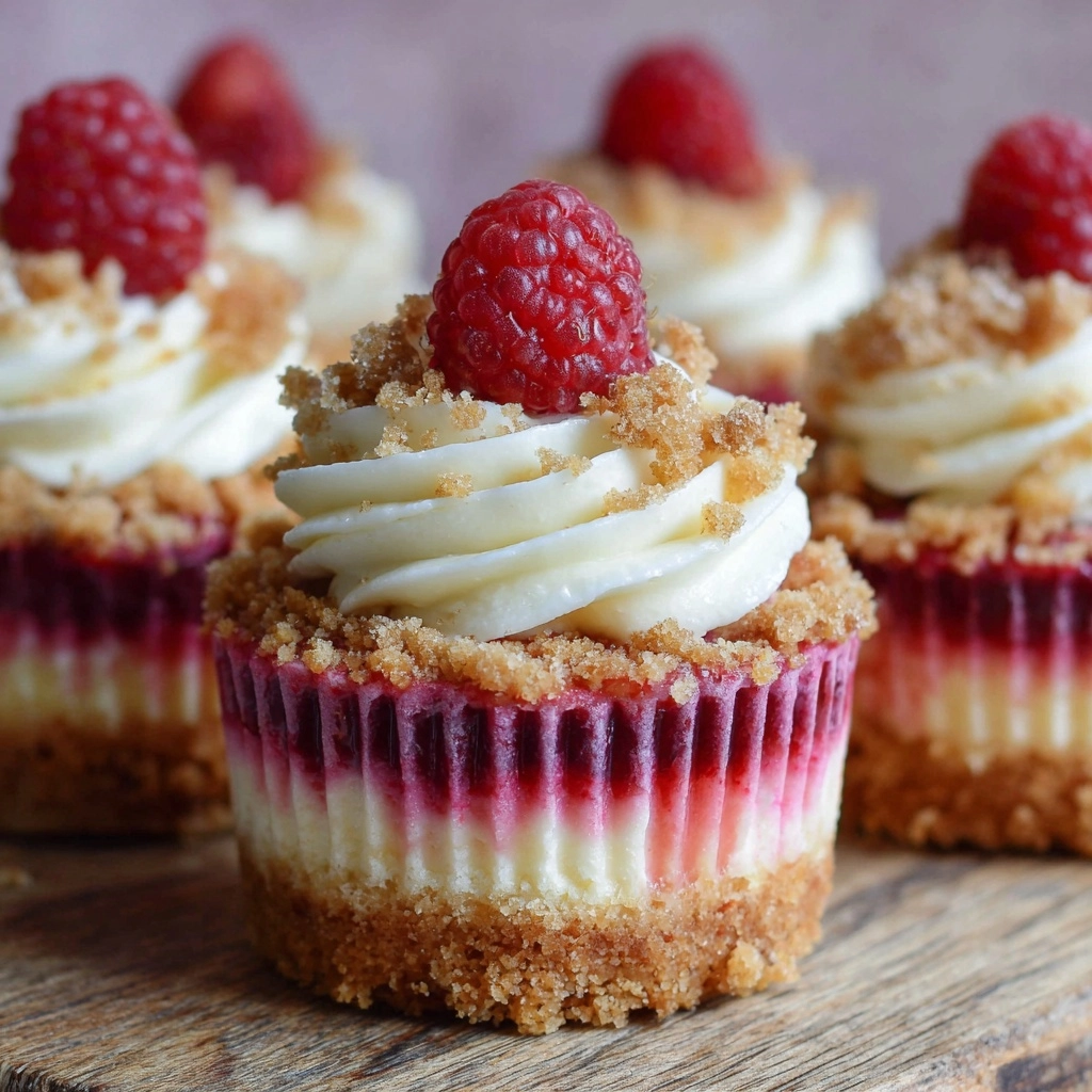 No Bake Lemon Raspberry Cheesecake Cups Recipe - Recipe Image