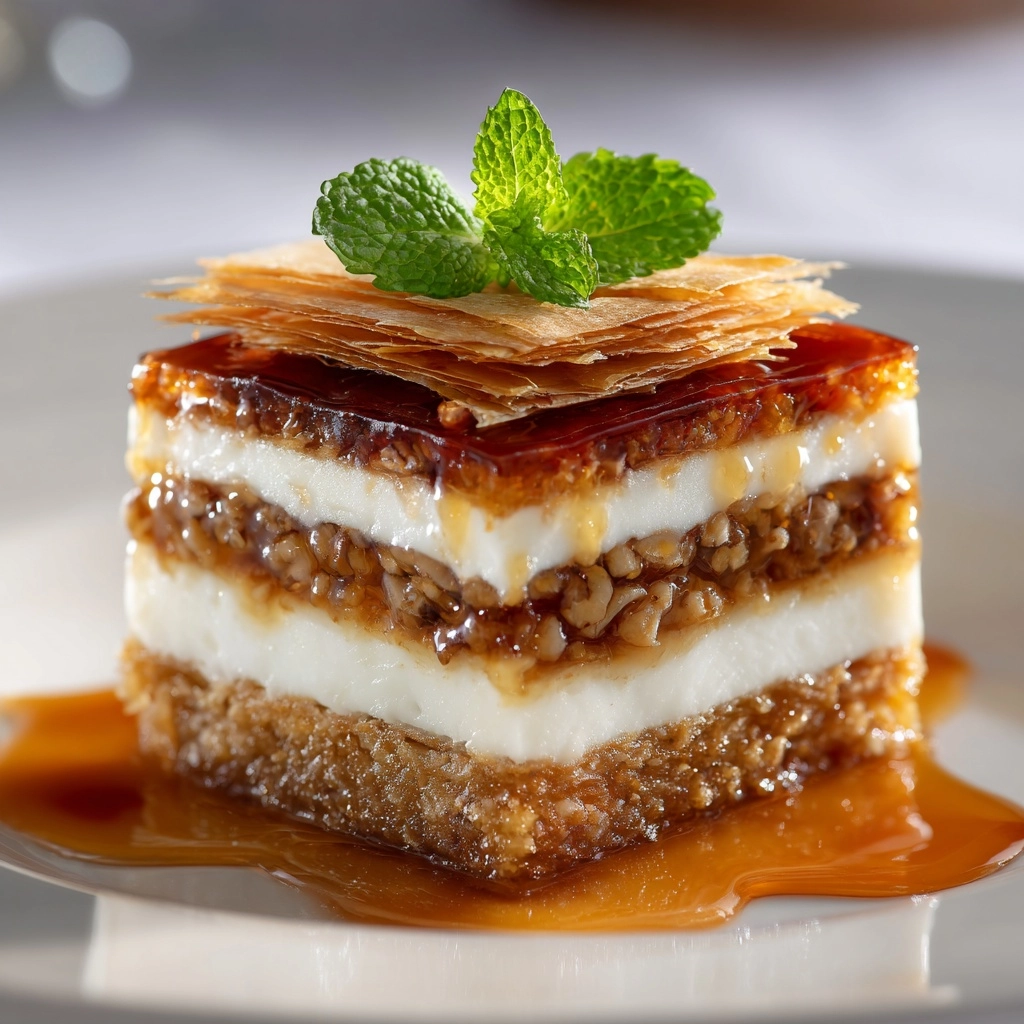 Baklava and Cheesecake Recipe - Recipe Image