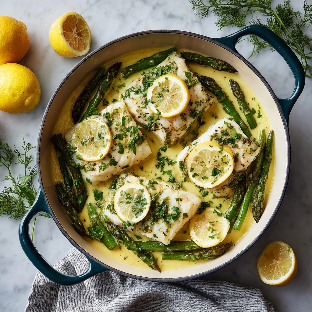 Baked Cod with Lemon Garlic Butter Recipe - Recipe Image