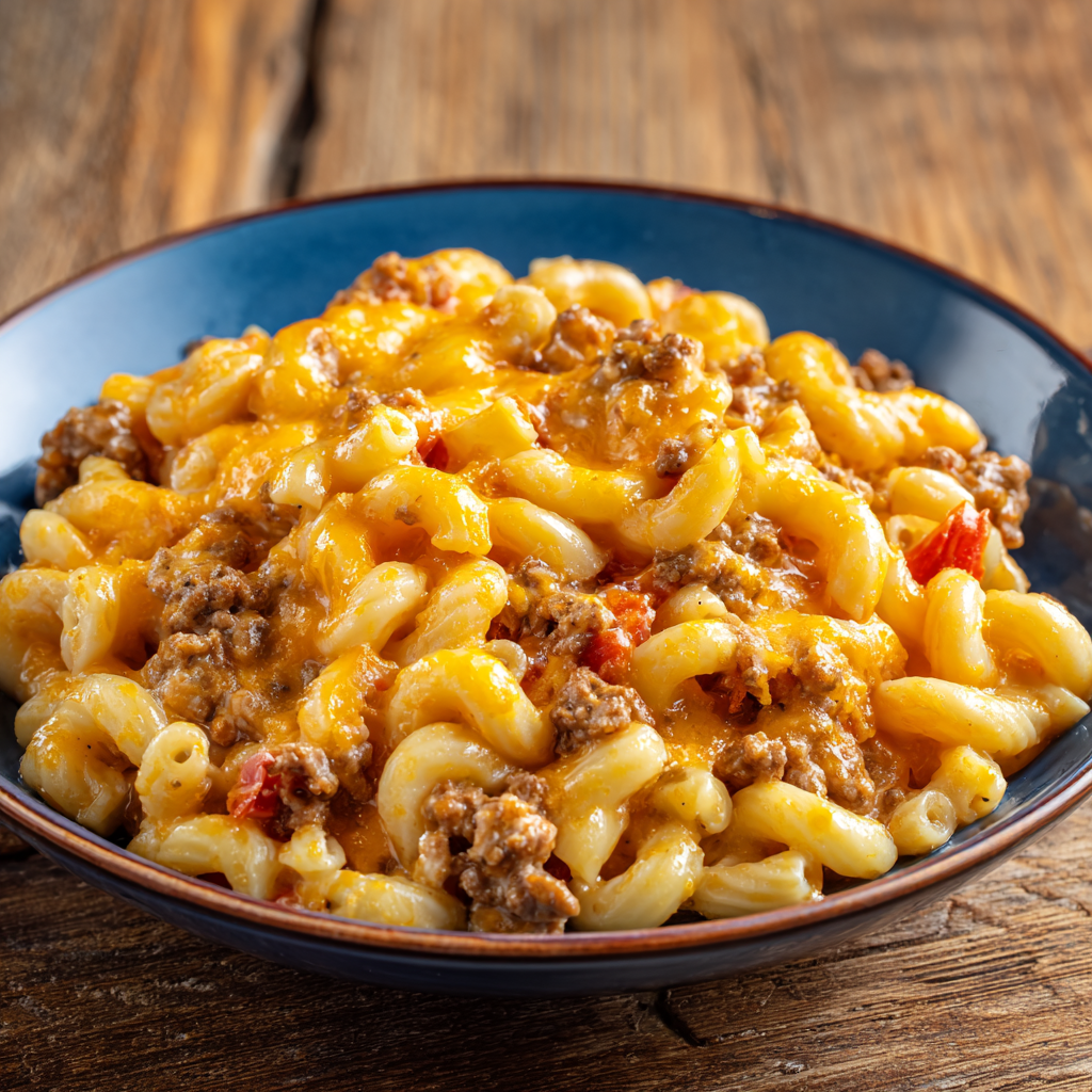 Easy Creamy Taco Mac Recipe - Recipe Image