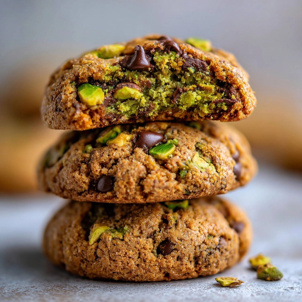 Pistachio Cream Cookies Recipe - Recipe Image