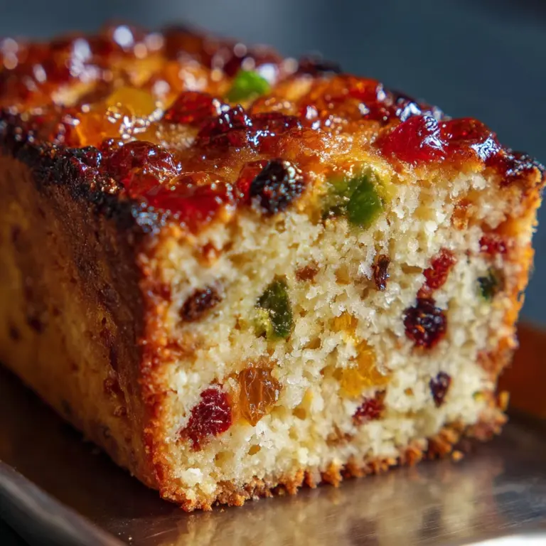 Quick & Easy Apricot and Walnut Fruitcake Recipe