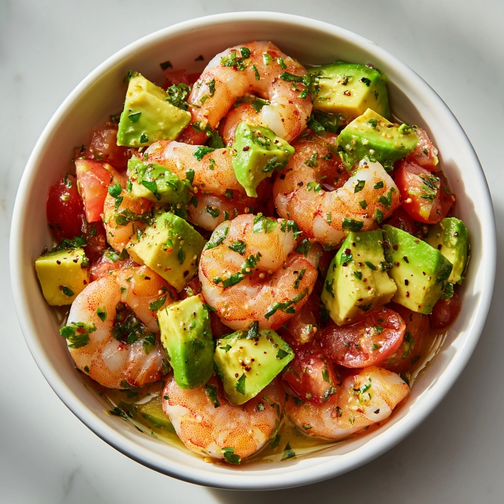 Avocado Salsa Shrimp Salad: Fresh, Zesty & Flavor-Packed! Recipe - Recipe Image