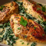 Creamy Chicken with Spinach Dinner Recipe
