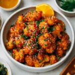 Vegan Glazed Orange Cauliflower “Chicken” Recipe