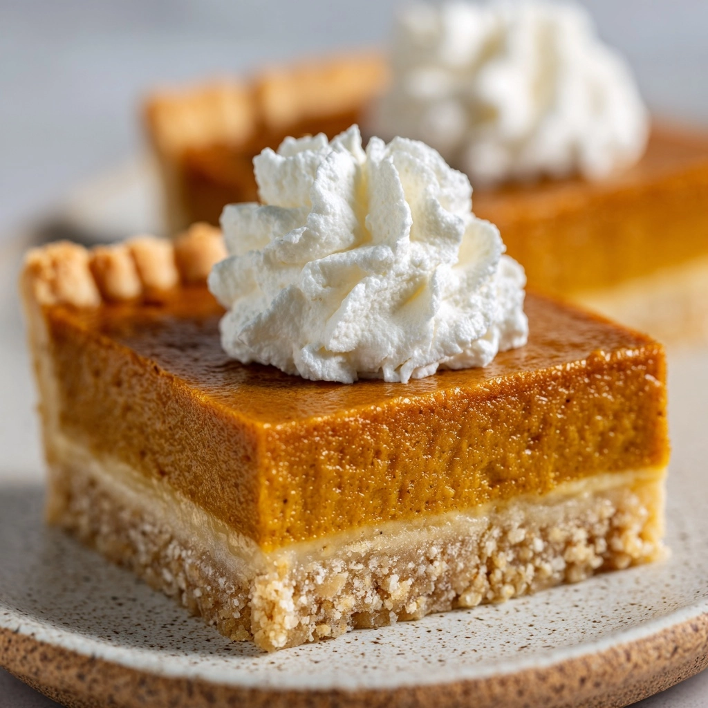 Pumpkin Pie Bars Recipe - Recipe Image