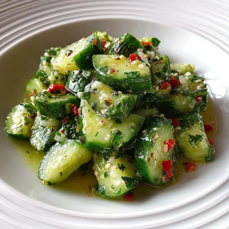Easy Cucumber Avocado Salad That Everyone Will Love! Recipe