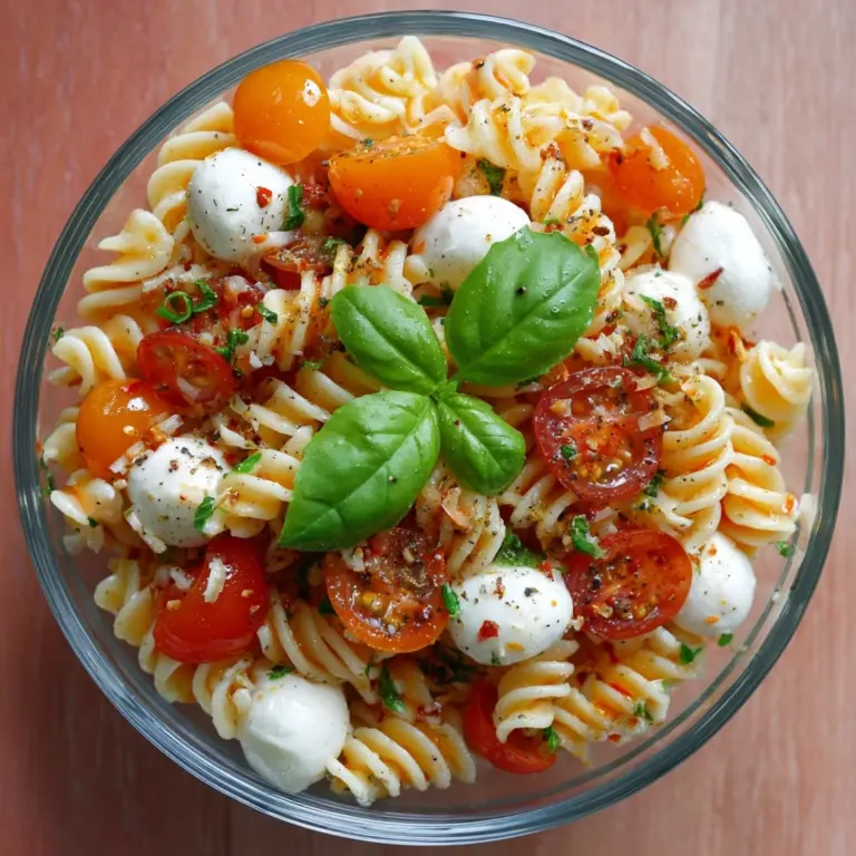 Caprese Pasta Salad Recipe