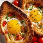 Mediterranean Baked Feta Eggs Recipe