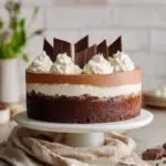 Triple Chocolate Mousse Cake Recipe