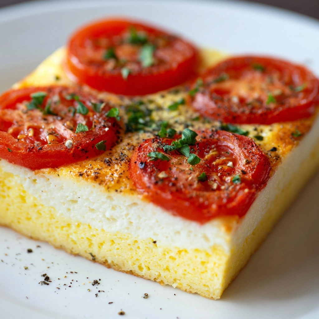 Tomato and Cheese Egg Bake Recipe
