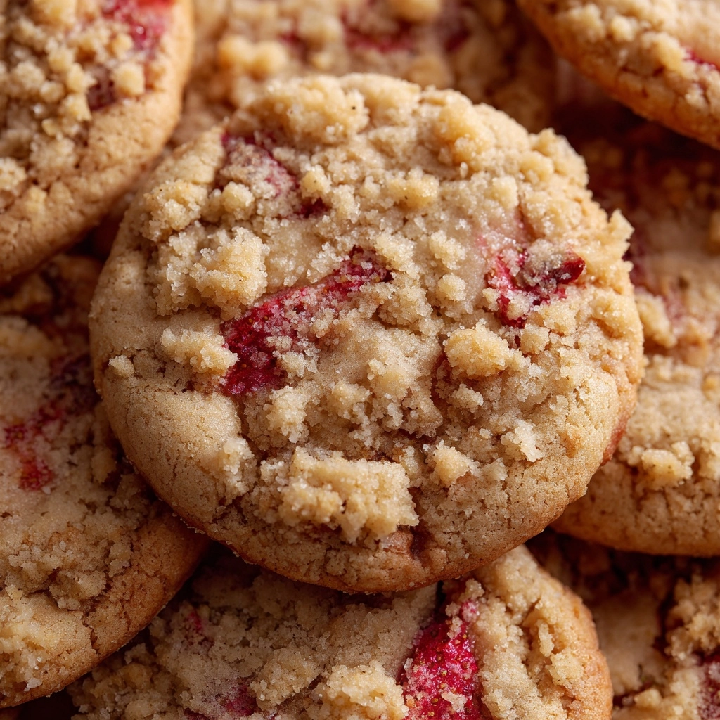 Strawberry Crunch Cookies – A Sweet and Crunchy Delight Recipe - Recipe Image