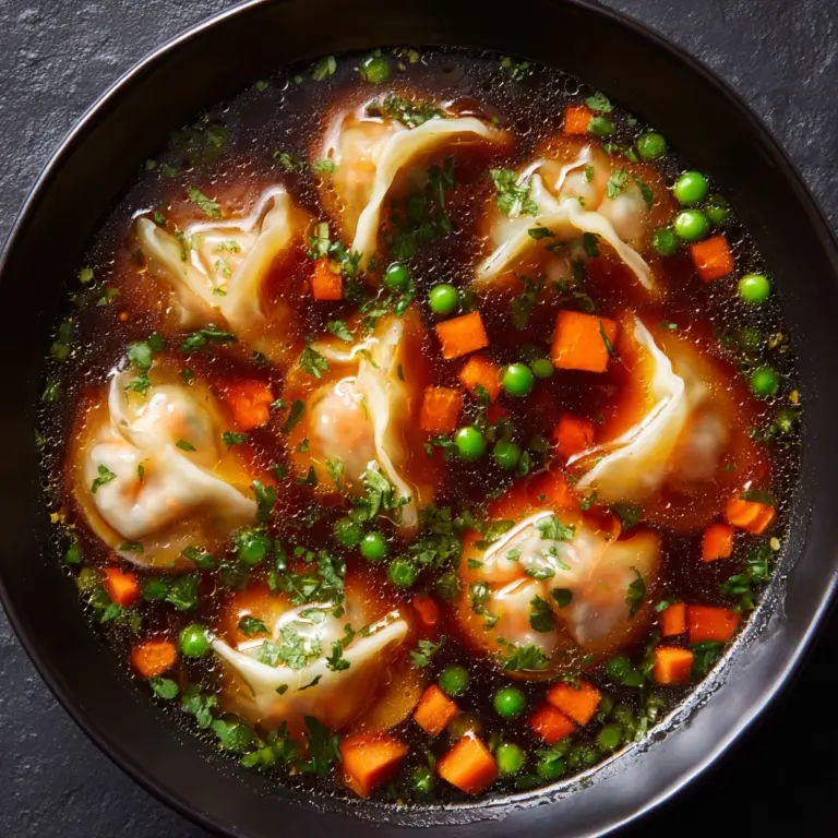 Potsticker Soup Recipe