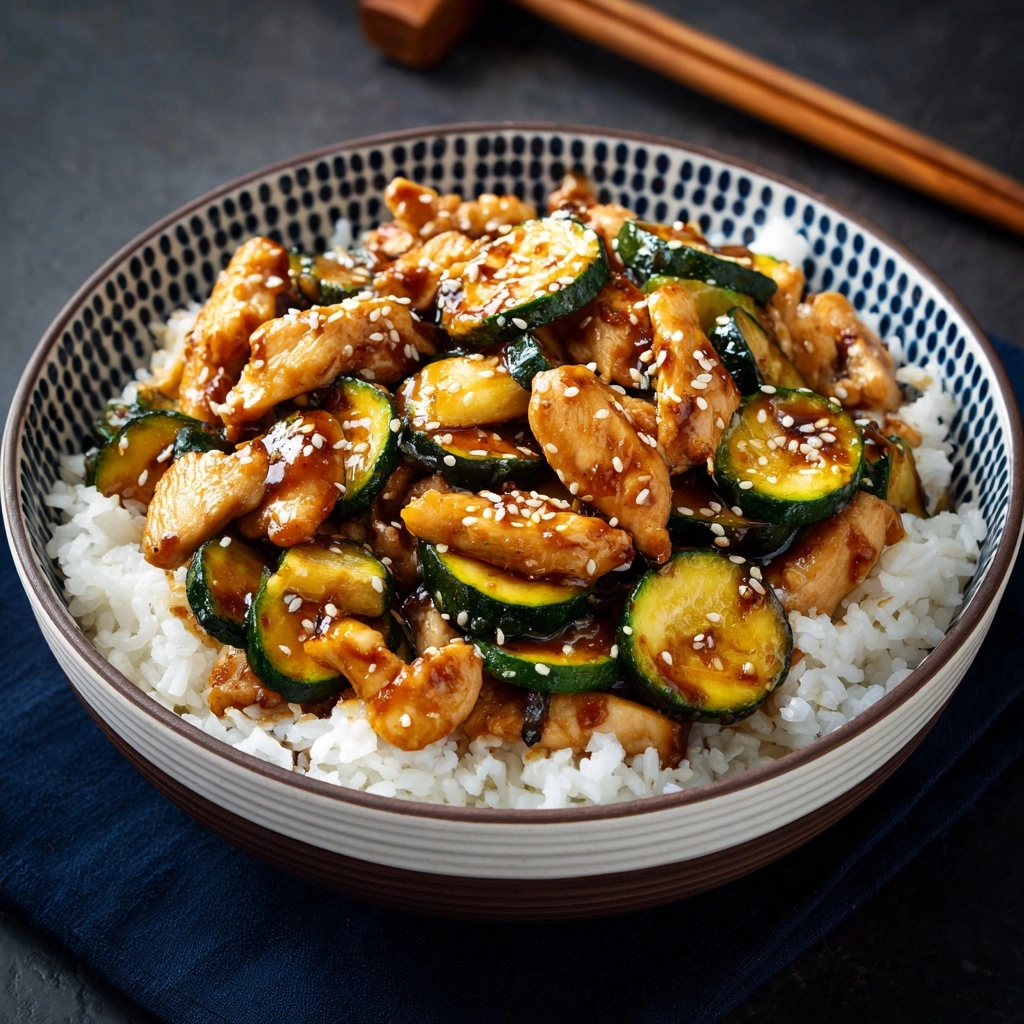 Chicken Zucchini Stir Fry Recipe - Recipe Image