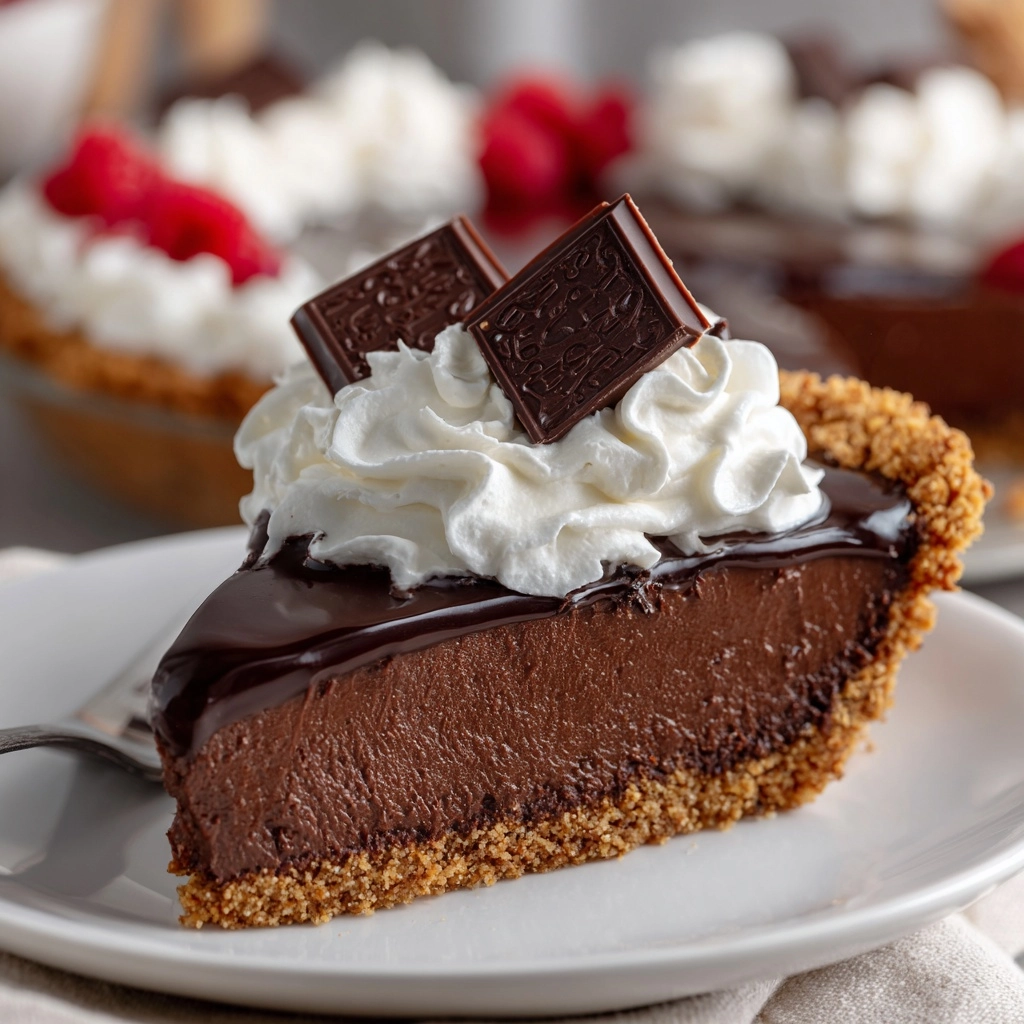 Keto Chocolate Pie Recipe - Recipe Image