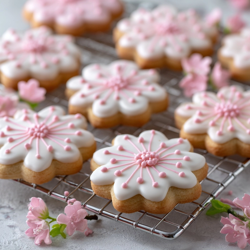 Cherry Blossom Cookies Recipe - Recipe Image