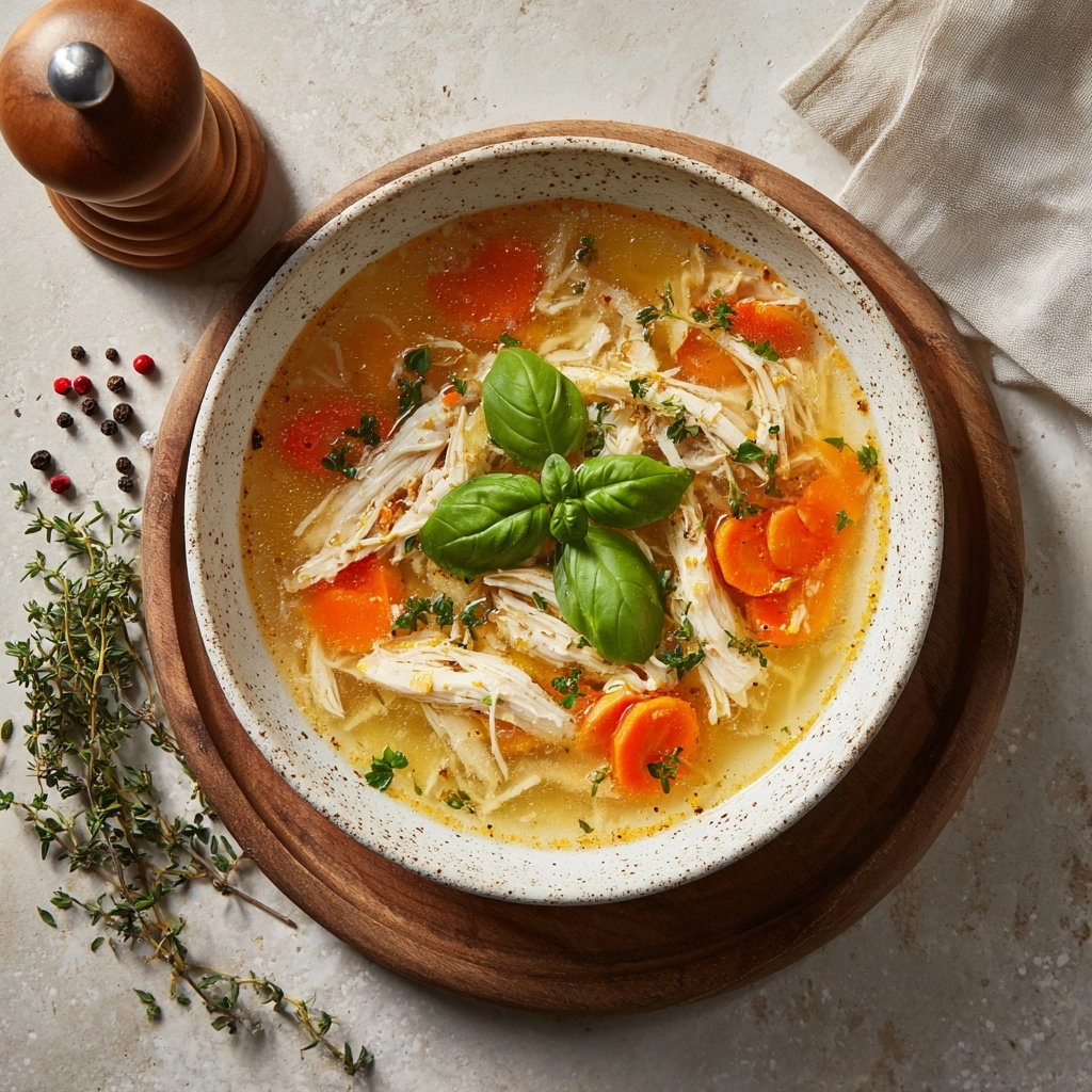 The Best Chicken Soup Ever: A Classic Recipe - Recipe Image