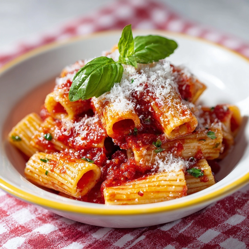 Spicy Basil Rigatoni: An Amazing Ultimate Recipe - Recipe Image