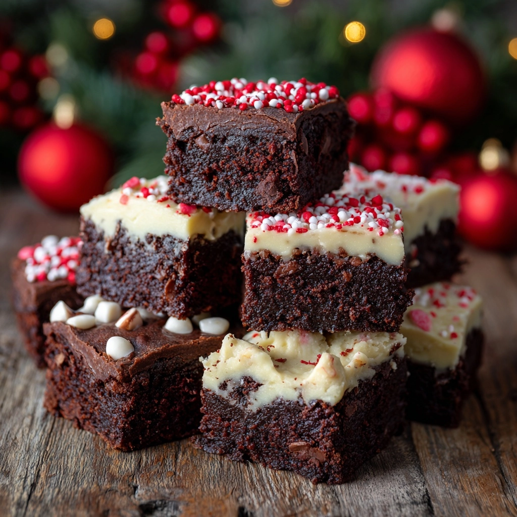 Christmas Brownie Recipe - Recipe Image