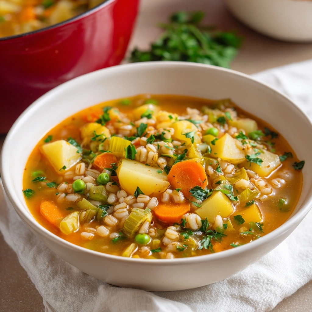 Vegetable Barley Soup Recipe - Recipe Image