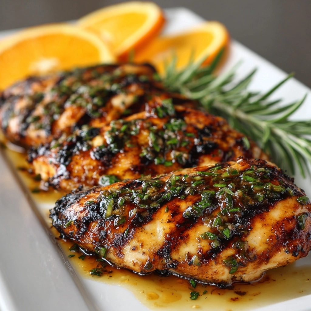 Grilled Citrus Chicken with Glaze Recipe - Recipe Image