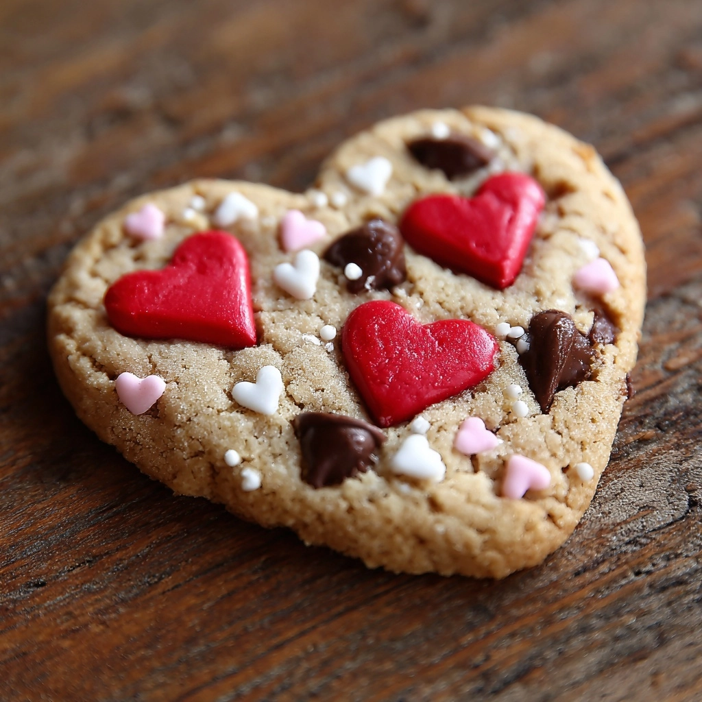 Chocolate Chip Cookie Dough Hearts Recipe - Recipe Image