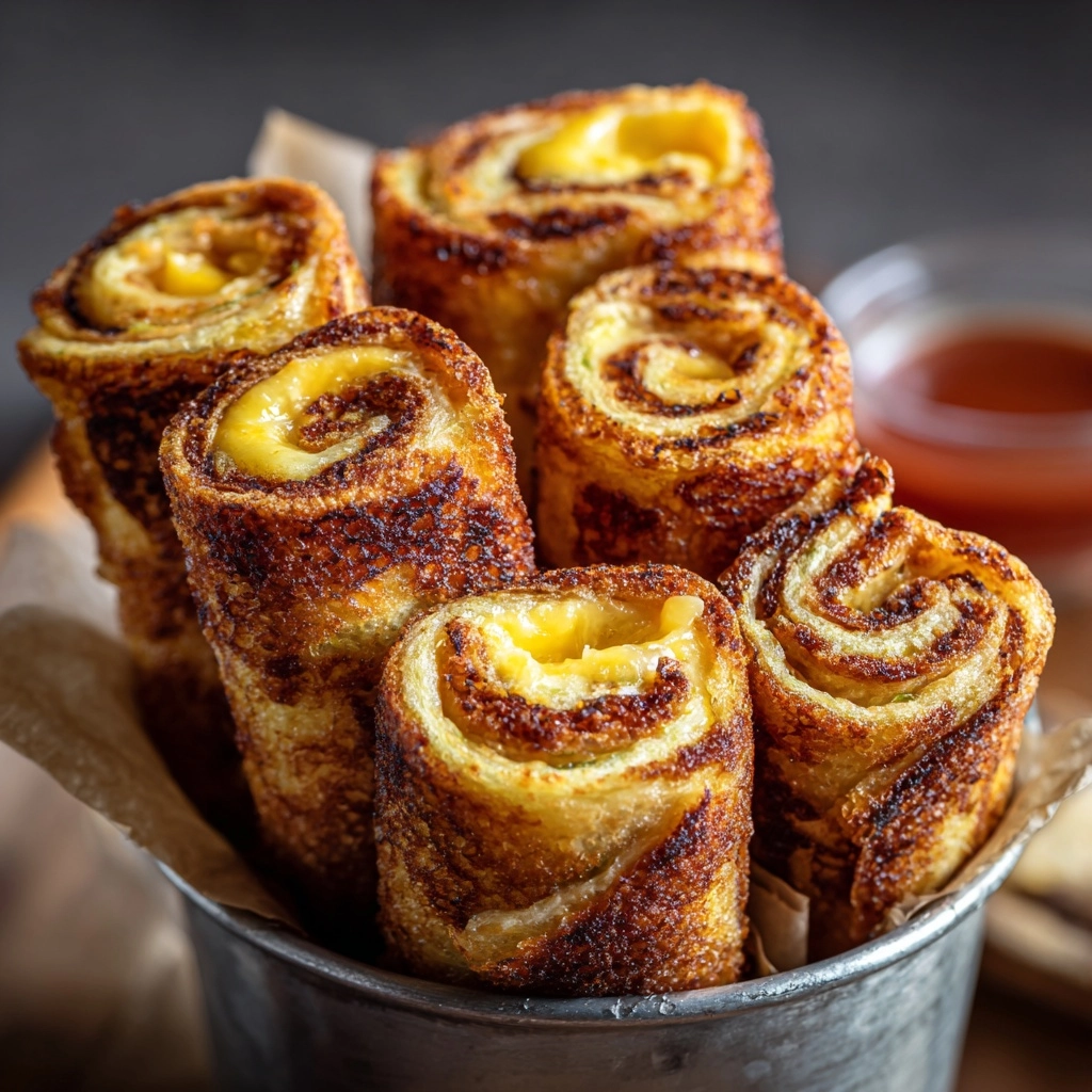 Grilled Cheese Roll Ups Recipe - Recipe Image