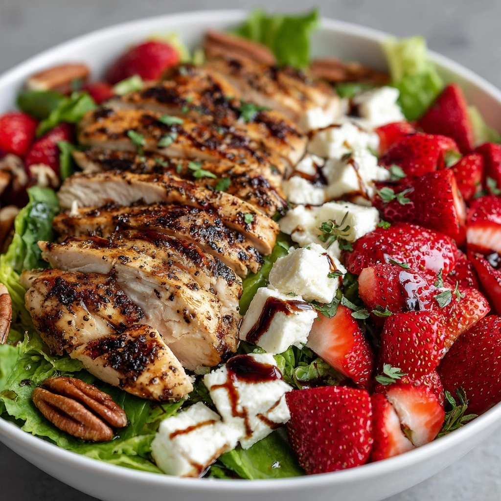 Strawberry Chicken Salad Recipe - Recipe Image