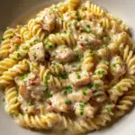 Crock Pot Salsa Ranch Chicken Pasta Recipe