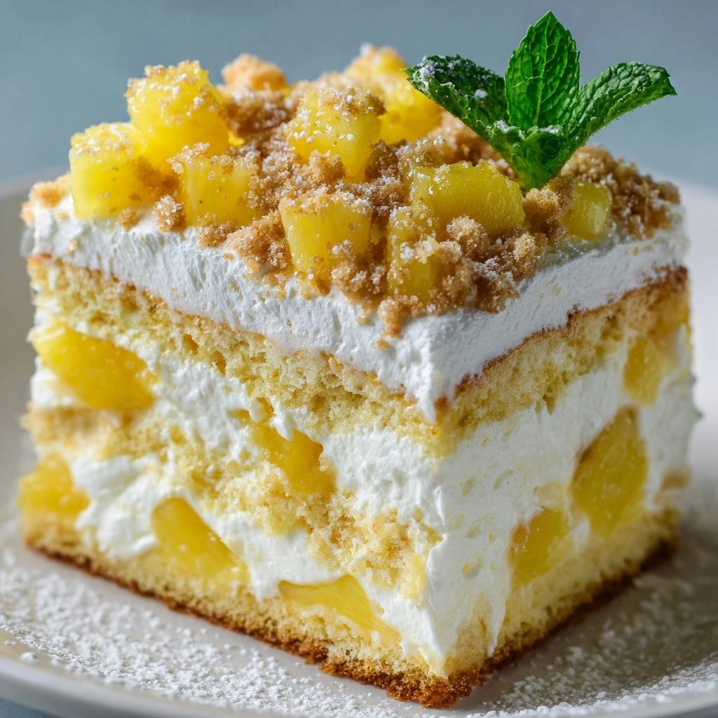 Southern Pineapple Cake Recipe - Recipe Image