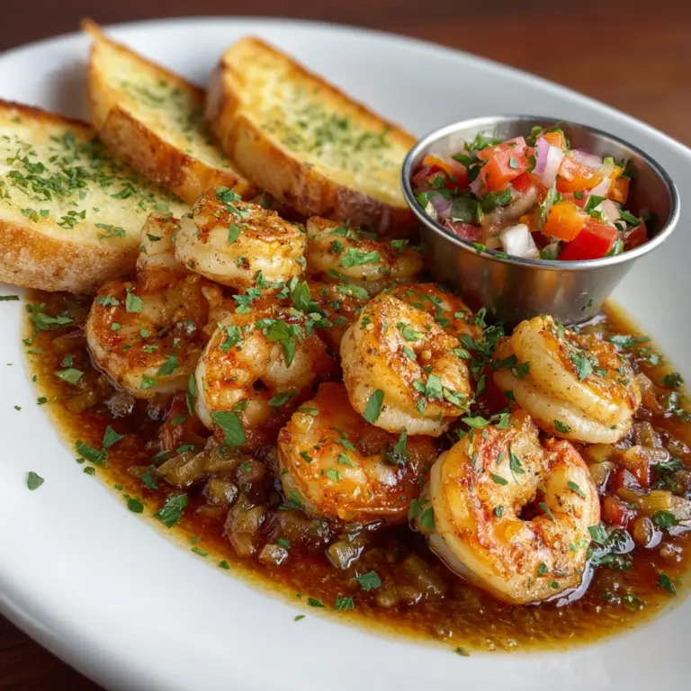 Pan Seared Chimichurri Shrimp Recipe