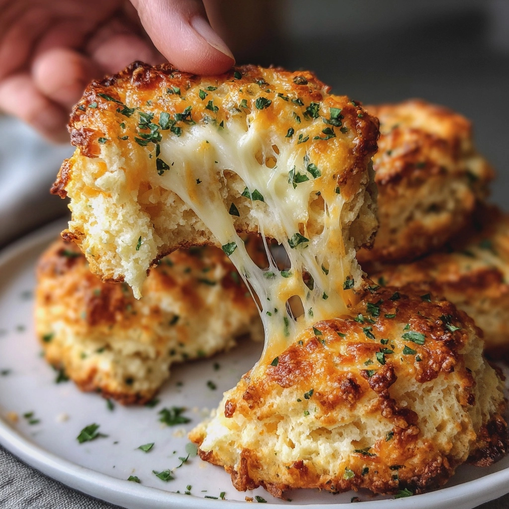 Air Fryer Cheddar Bay Biscuits Recipe - Recipe Image