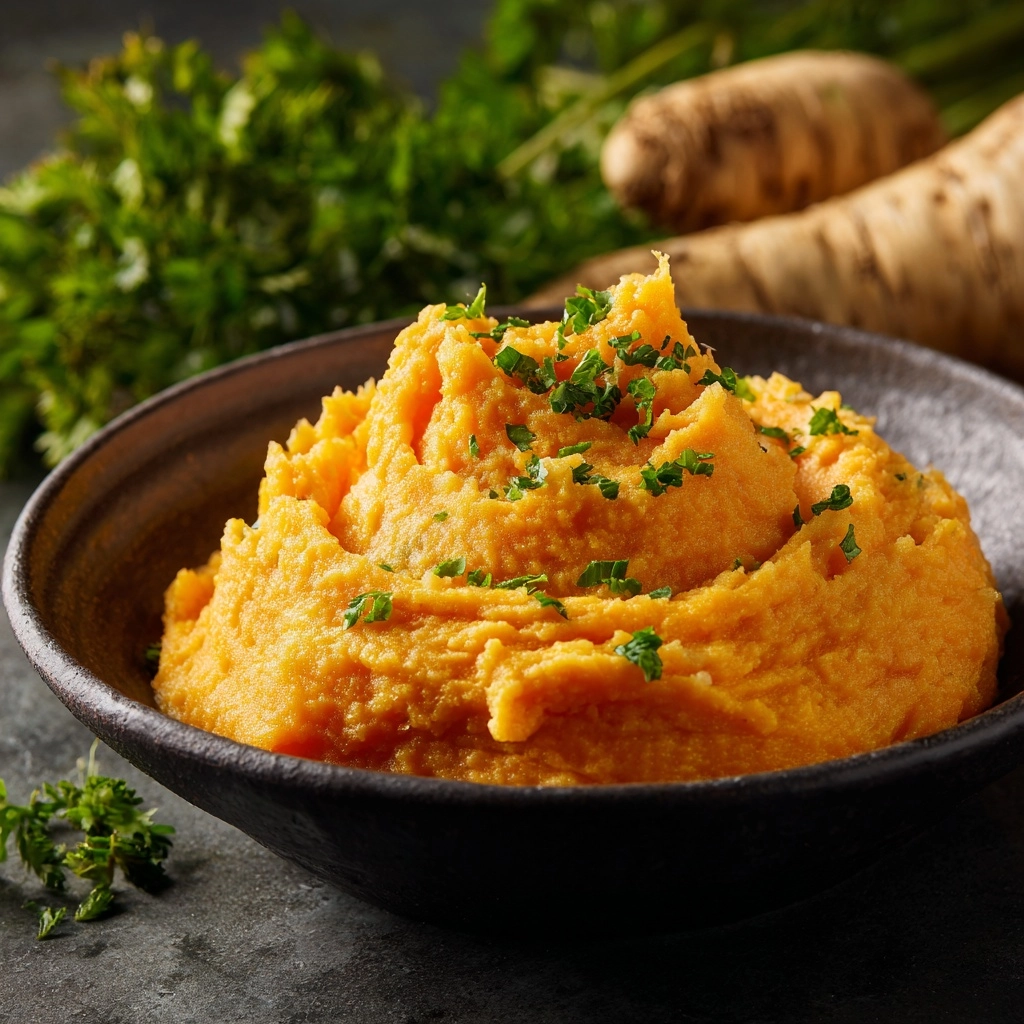 Mashed Carrots and Parsnips Recipe - Recipe Image