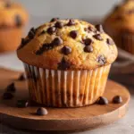 Greek Yogurt Peanut Butter Muffins with Chocolate Chips Recipe