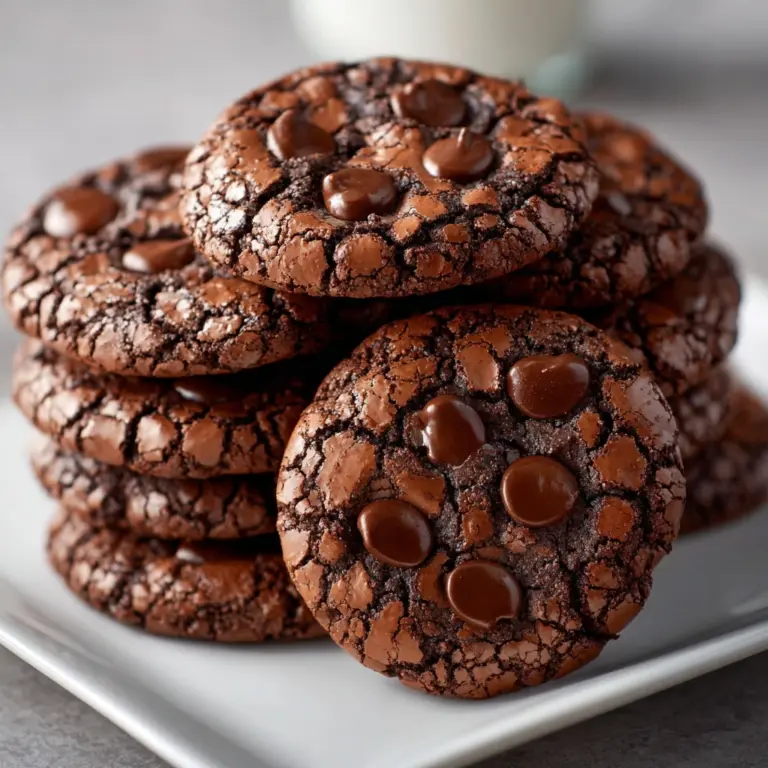 Chewy Fudgy Brownie Cookies Recipe